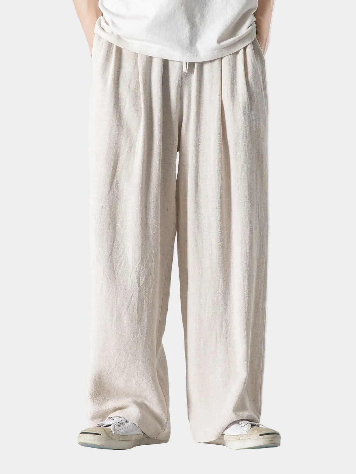 Pantalon homme coupe ample, vue 6