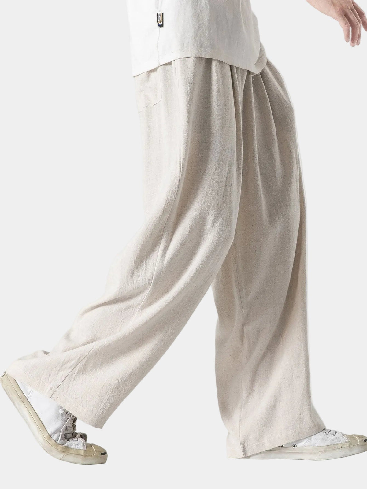 Pantalon homme coupe ample, vue 7