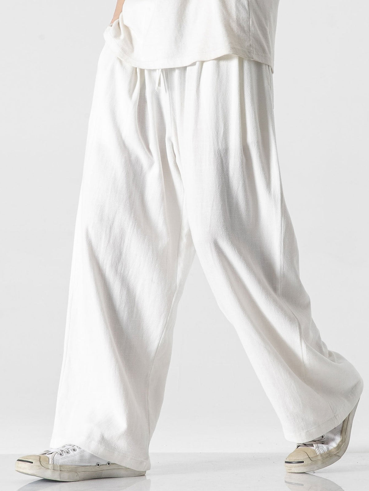 Pantalon homme coupe ample, vue 8