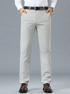 Pantalon homme droit, coloris Gris clair