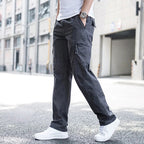 Pantalon homme poches latérales, coloris Gris foncé