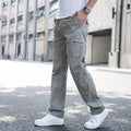 Pantalon homme poches latérales, coloris Gris