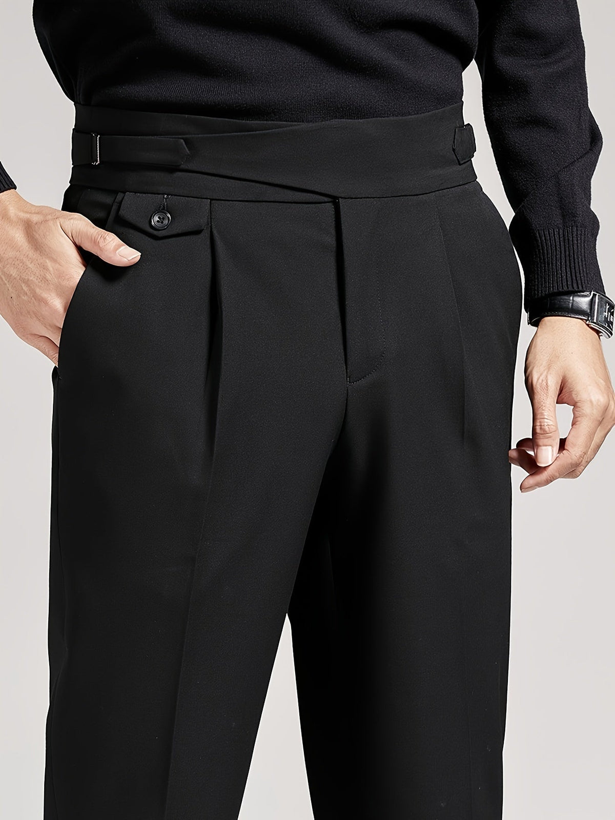 Pantalon homme taille haute, vue 5