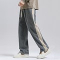 Pantalon homme texturé à cordon, coloris Gris