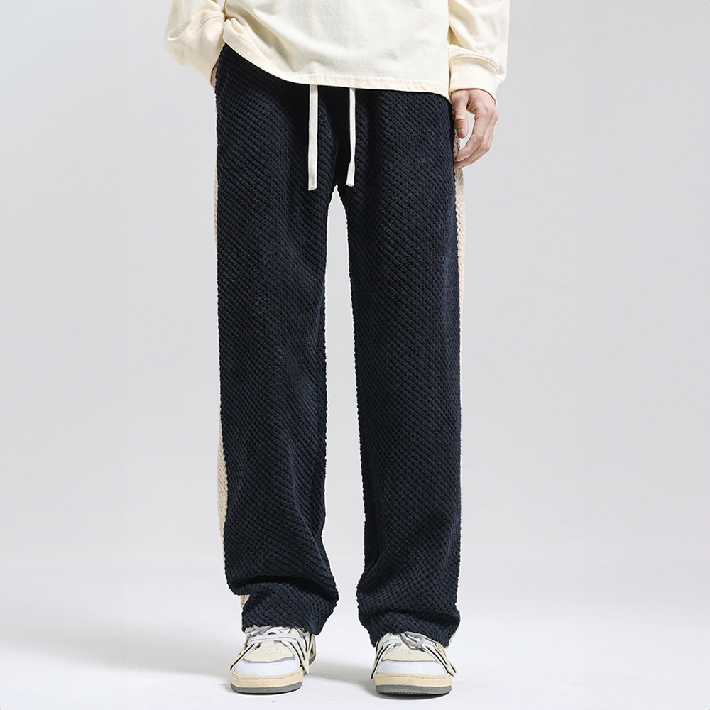 Pantalon homme texturé à cordon, vue 4