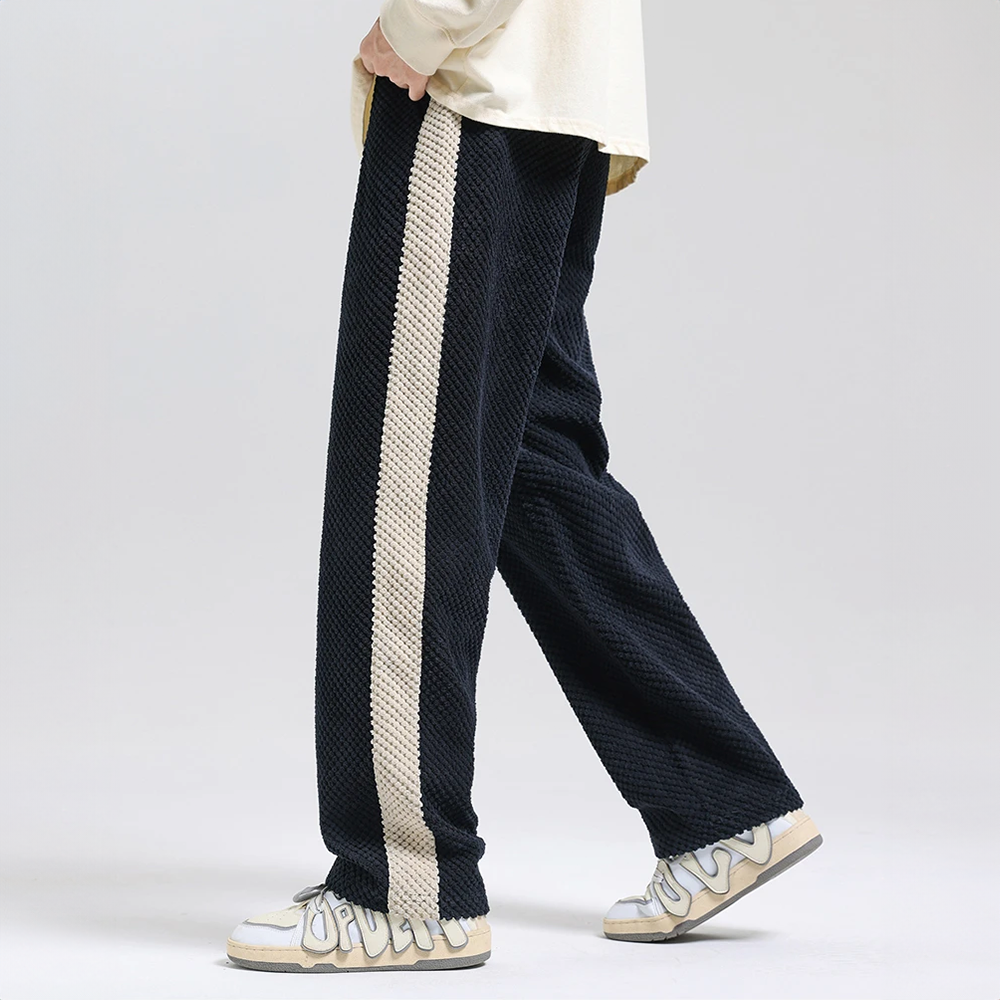 Pantalon homme texturé à cordon, vue 5