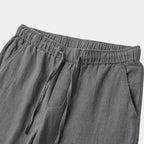 Pantalon homme taille élastiquée cordon, vue 6