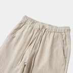 Pantalon homme taille élastiquée cordon, vue 8