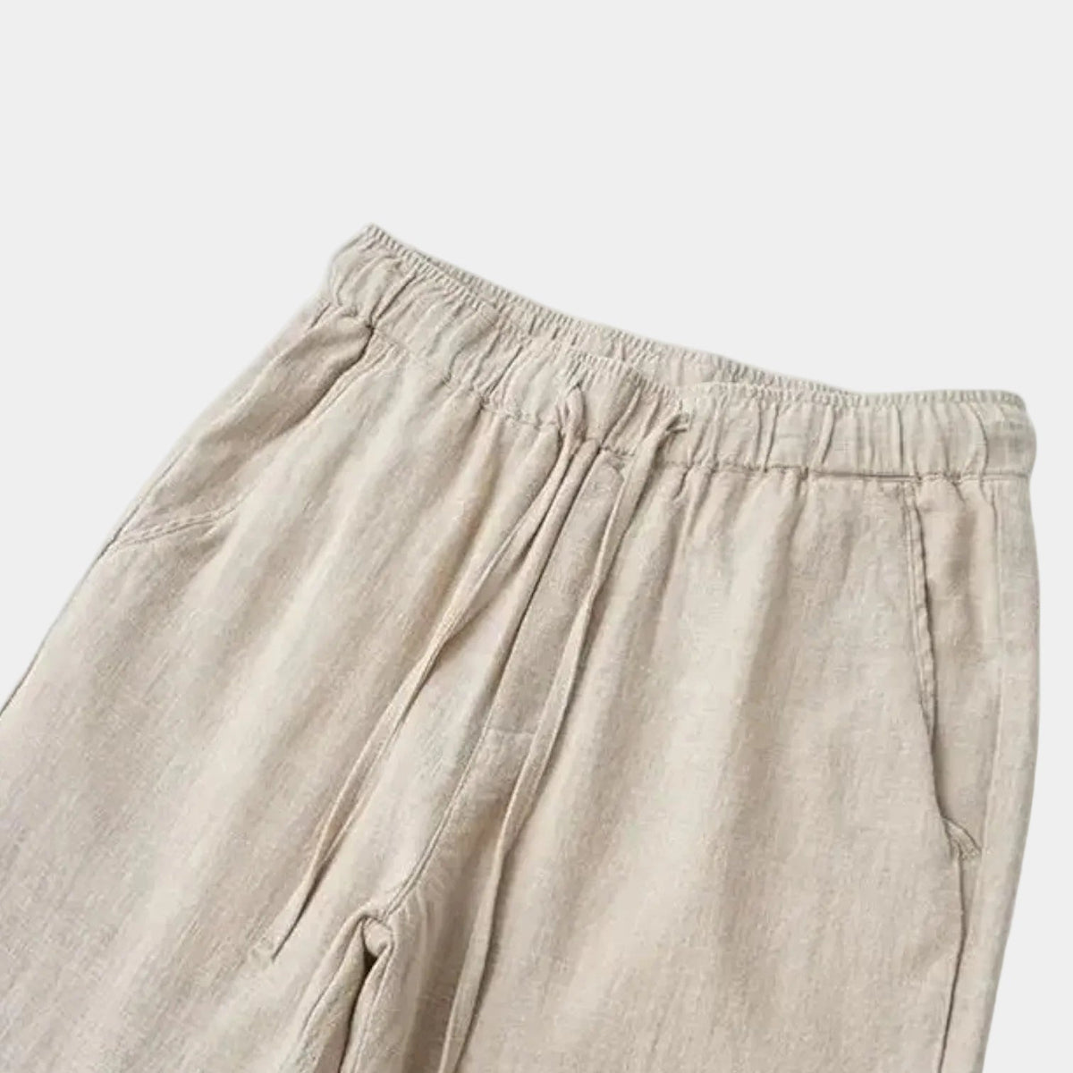 Pantalon homme taille élastiquée cordon, vue 8