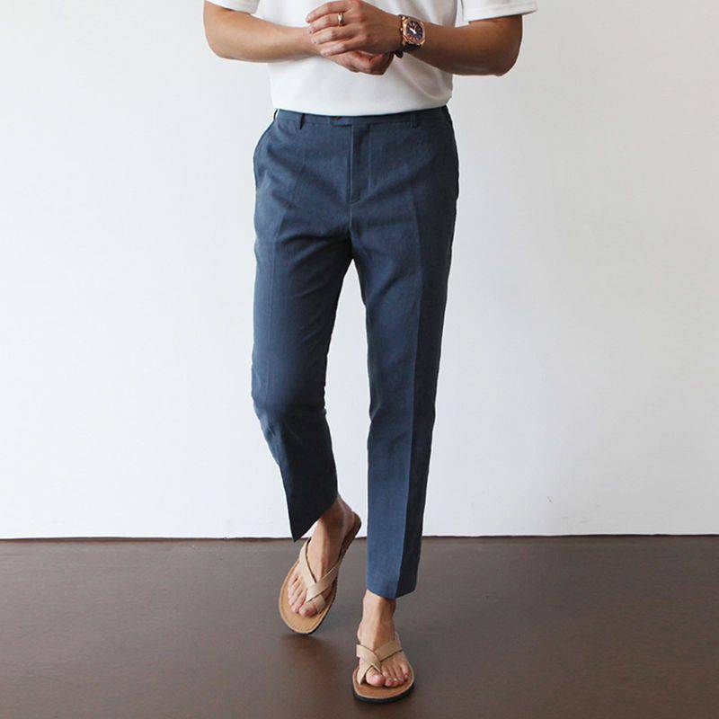 Pantalon homme, coloris Bleu marine