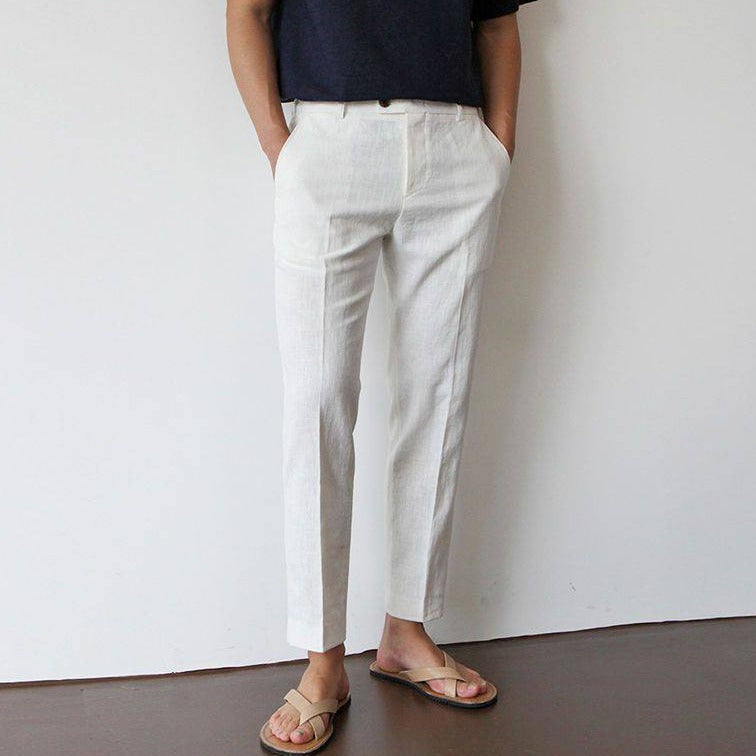 Pantalon homme, coloris Blanc