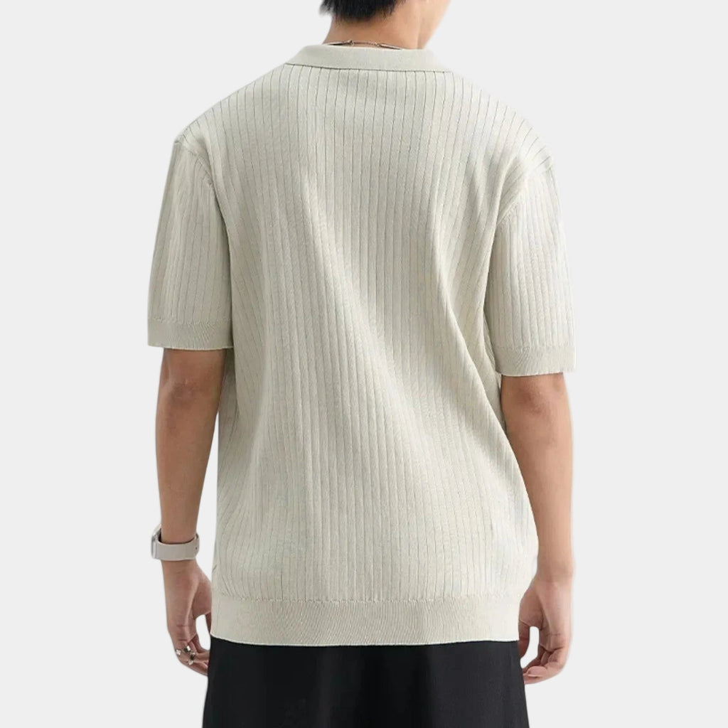 Polo homme côtel, vue 8