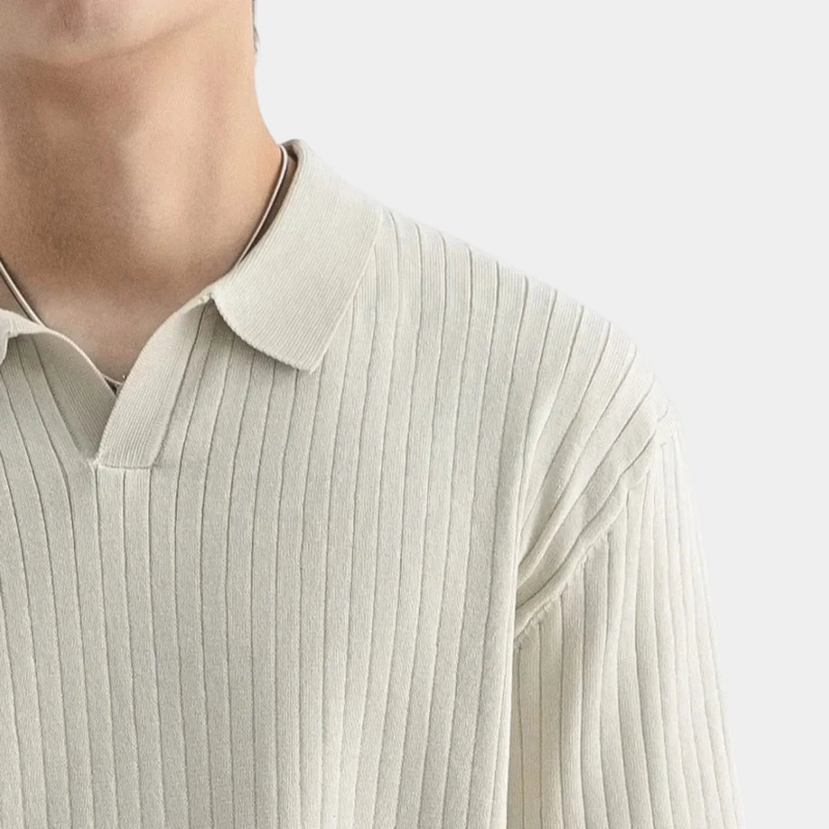 Polo homme côtel, vue 9