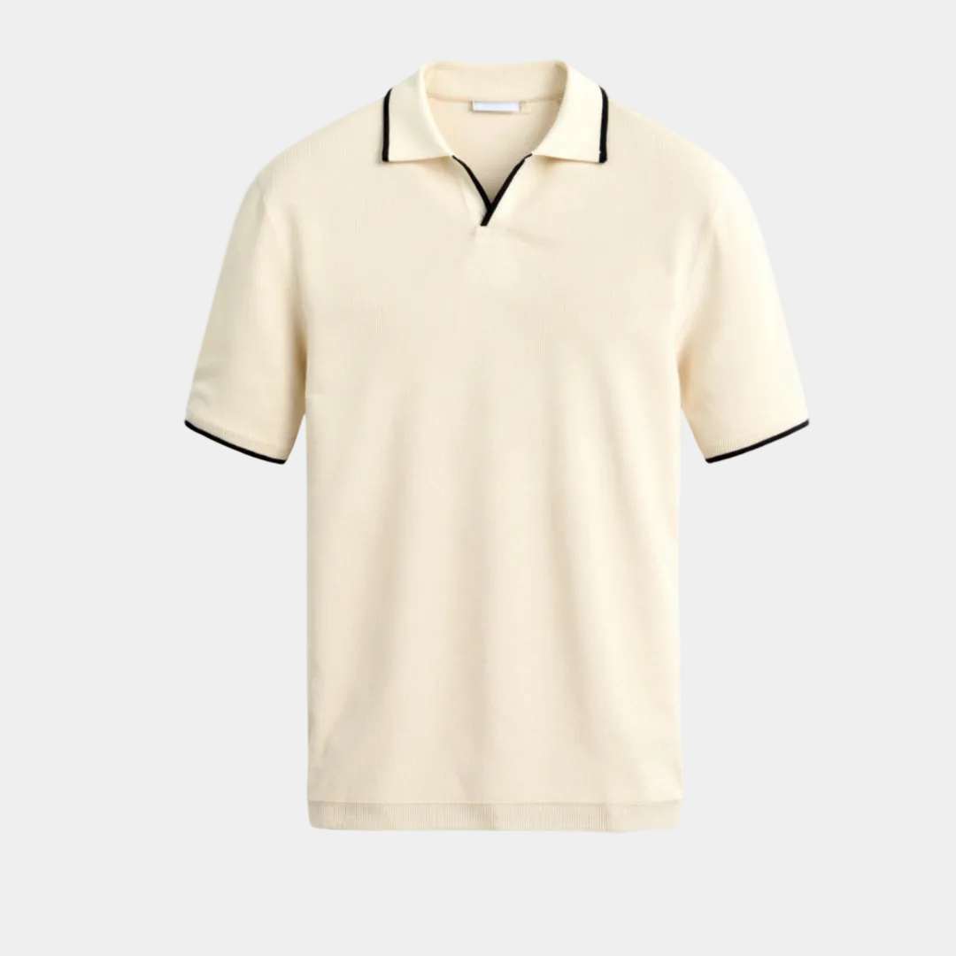 Polo homme, coloris Beige