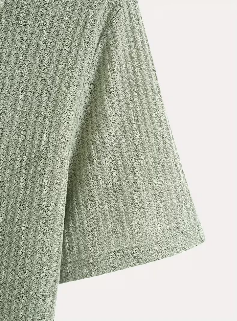 Polo homme texturé, vue 13