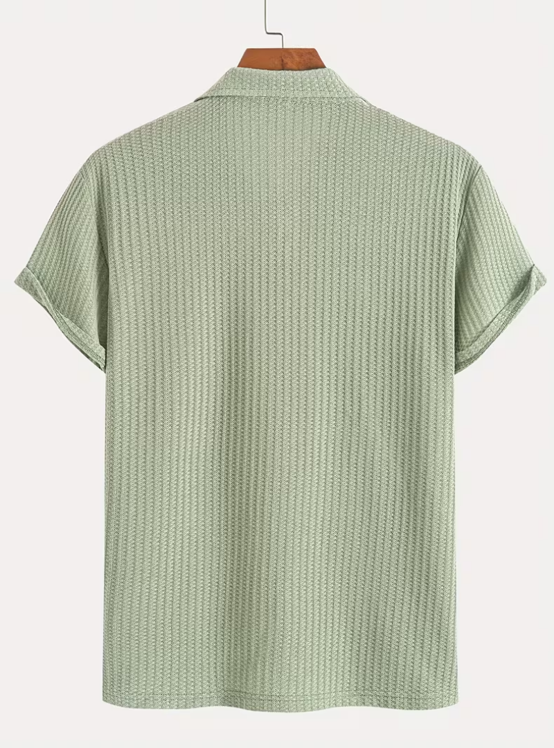 Polo homme texturé, vue 7