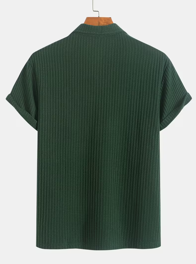 Polo homme texturé, vue 10