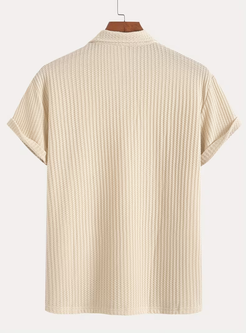 Polo homme texturé, vue 8