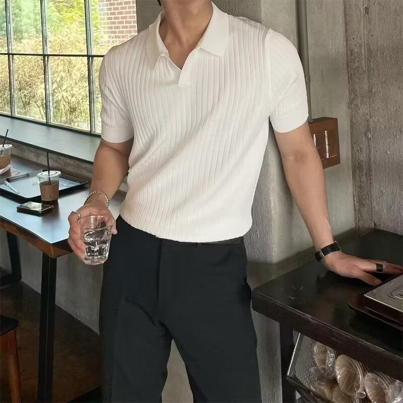 Polo homme manches courtes, vue 5