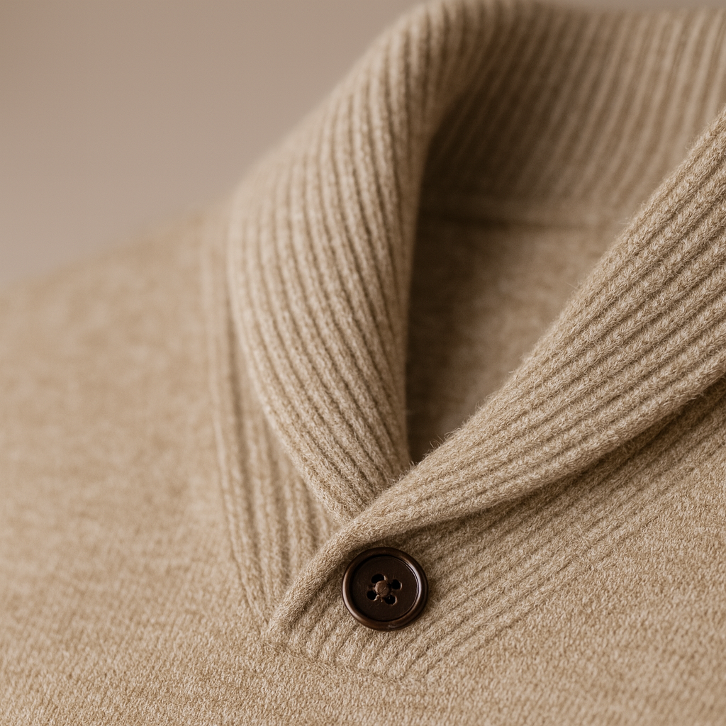 Pull homme col châle, vue 6