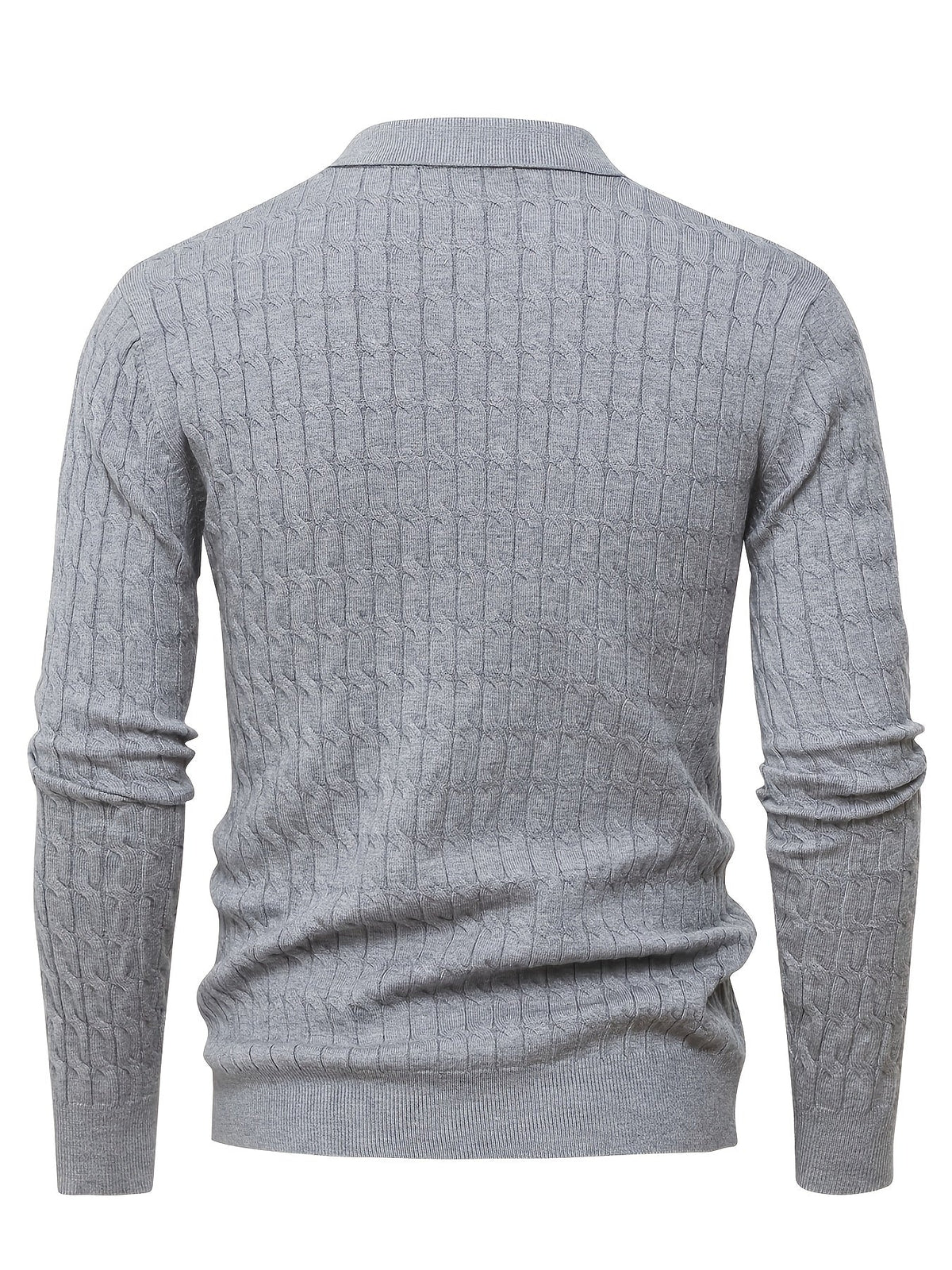 Pull homme col polo, vue 11