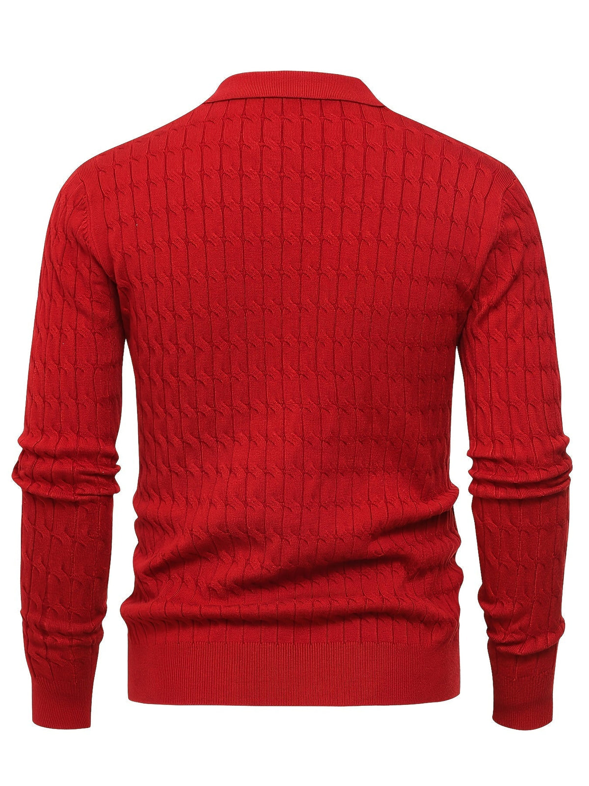 Pull homme col polo, vue 12