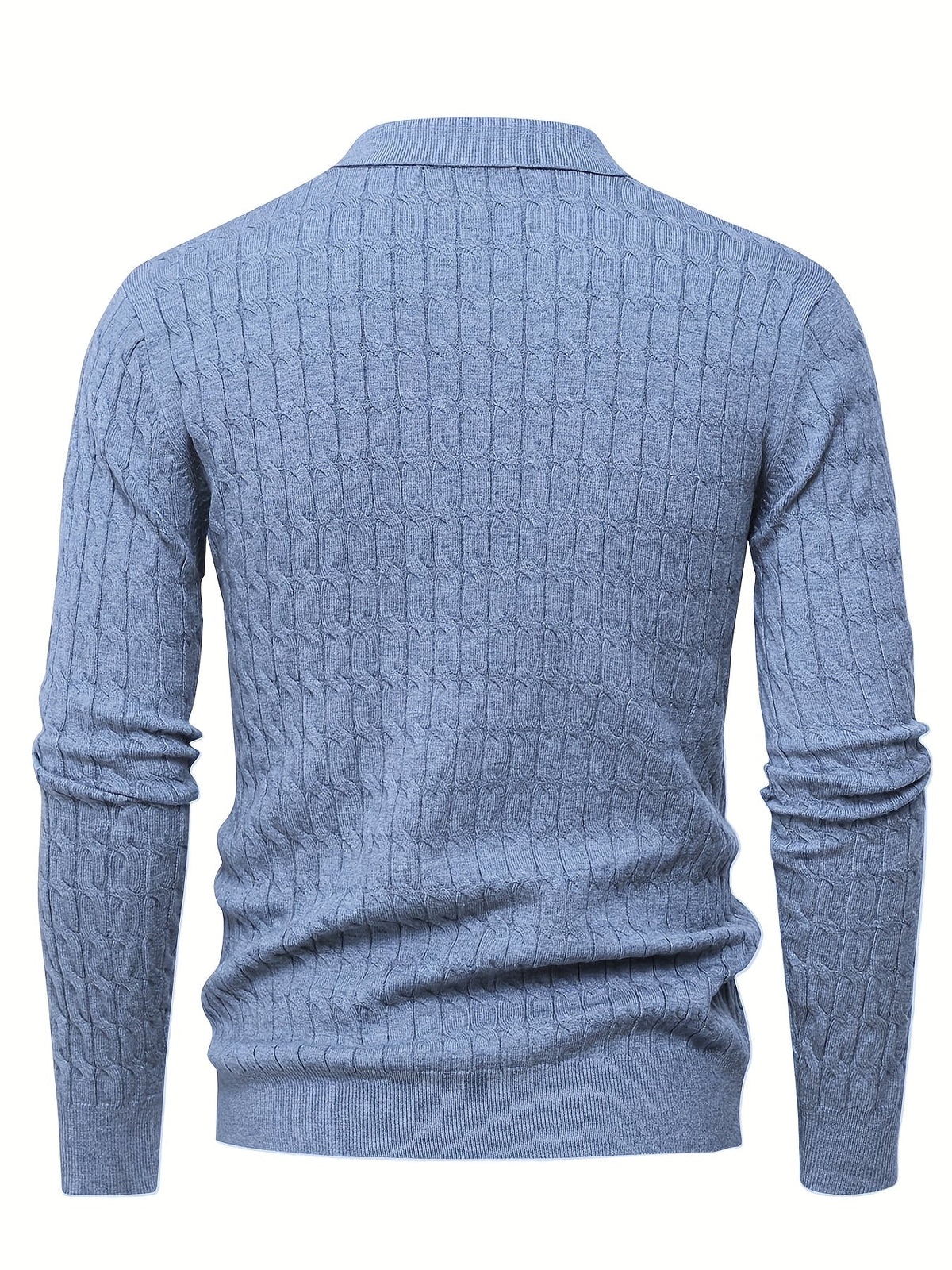 Pull homme col polo, vue 13