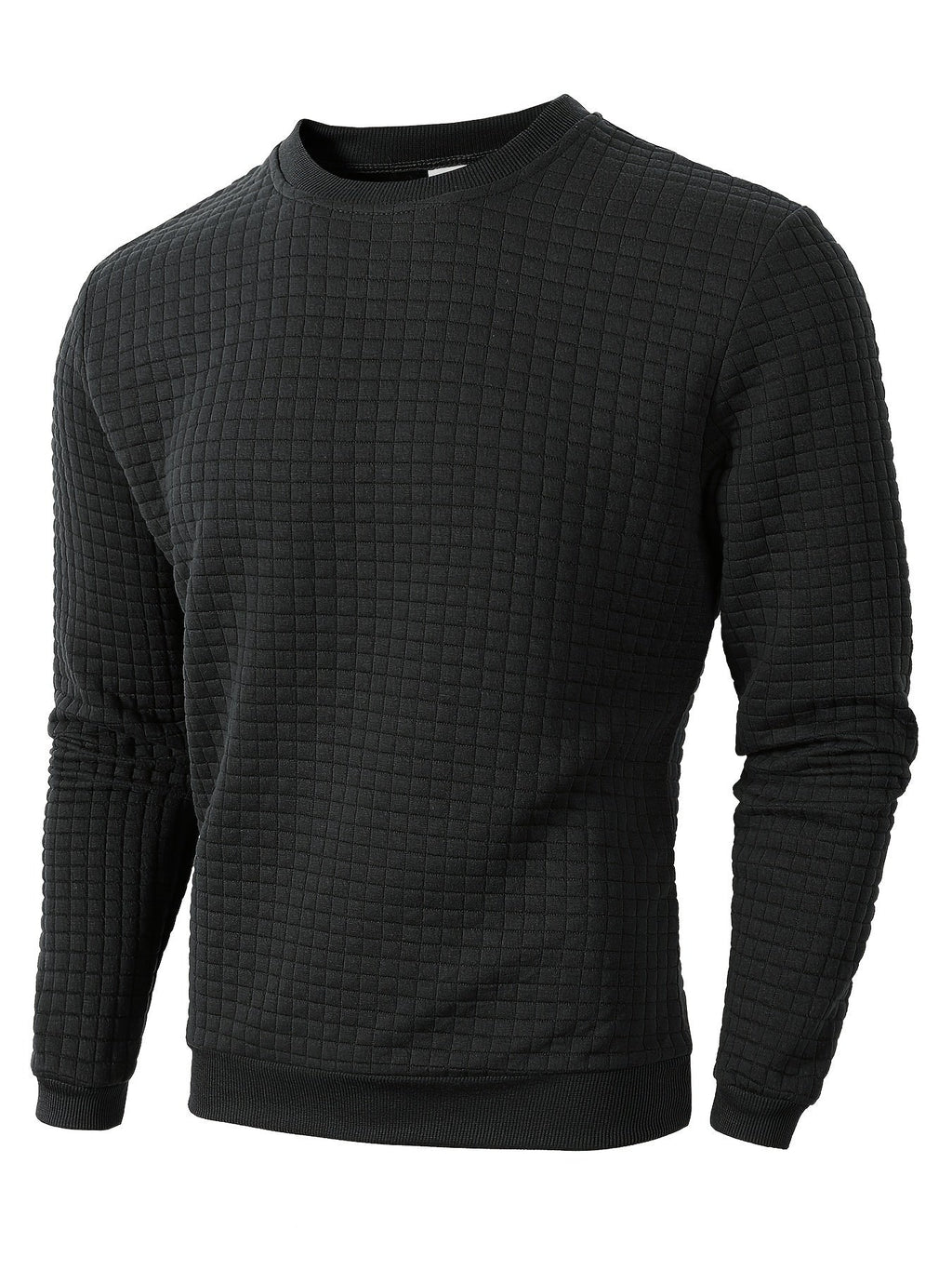 Pull homme texturé, coloris Noir