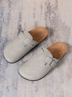 Sandales homme bout fermé, coloris Gris clair