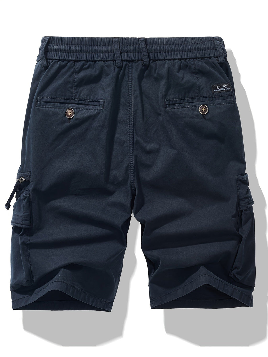Short cargo homme taille ajustable, vue 8
