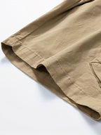 Short cargo homme texture tissée, coloris Kaki, vue 6