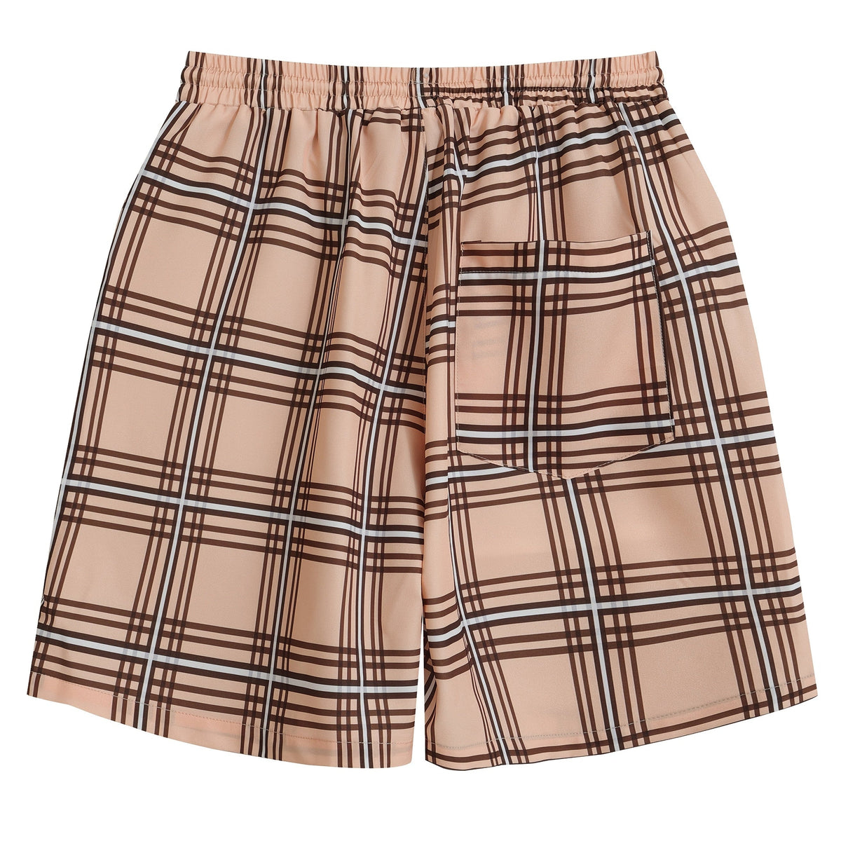 Short homme à carreaux, vue 2