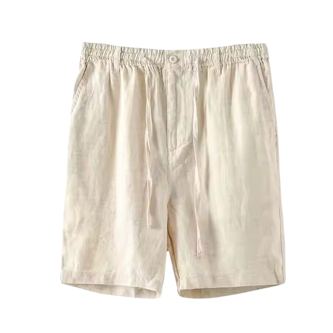 Short homme à cordon, coloris Beige