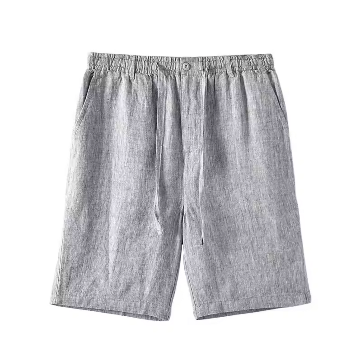 Short homme à cordon, coloris Gris