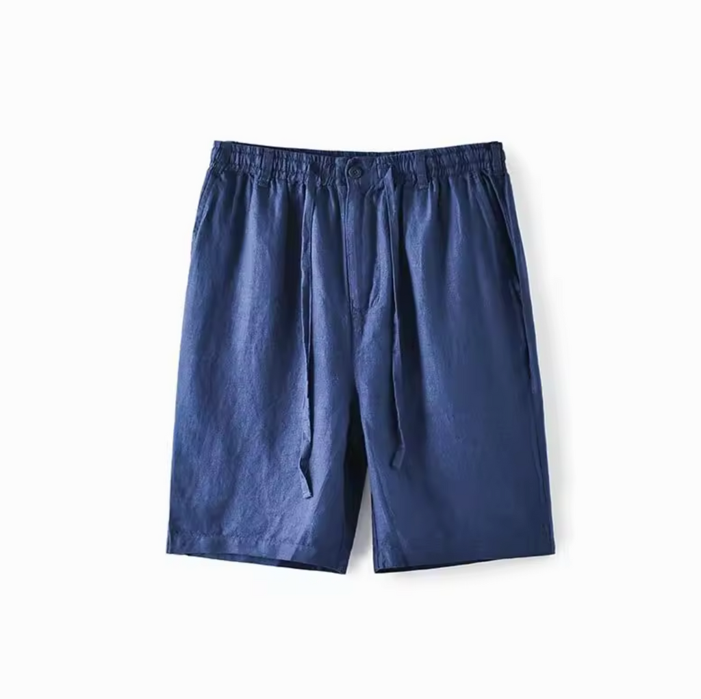 Short homme à cordon, coloris Bleu