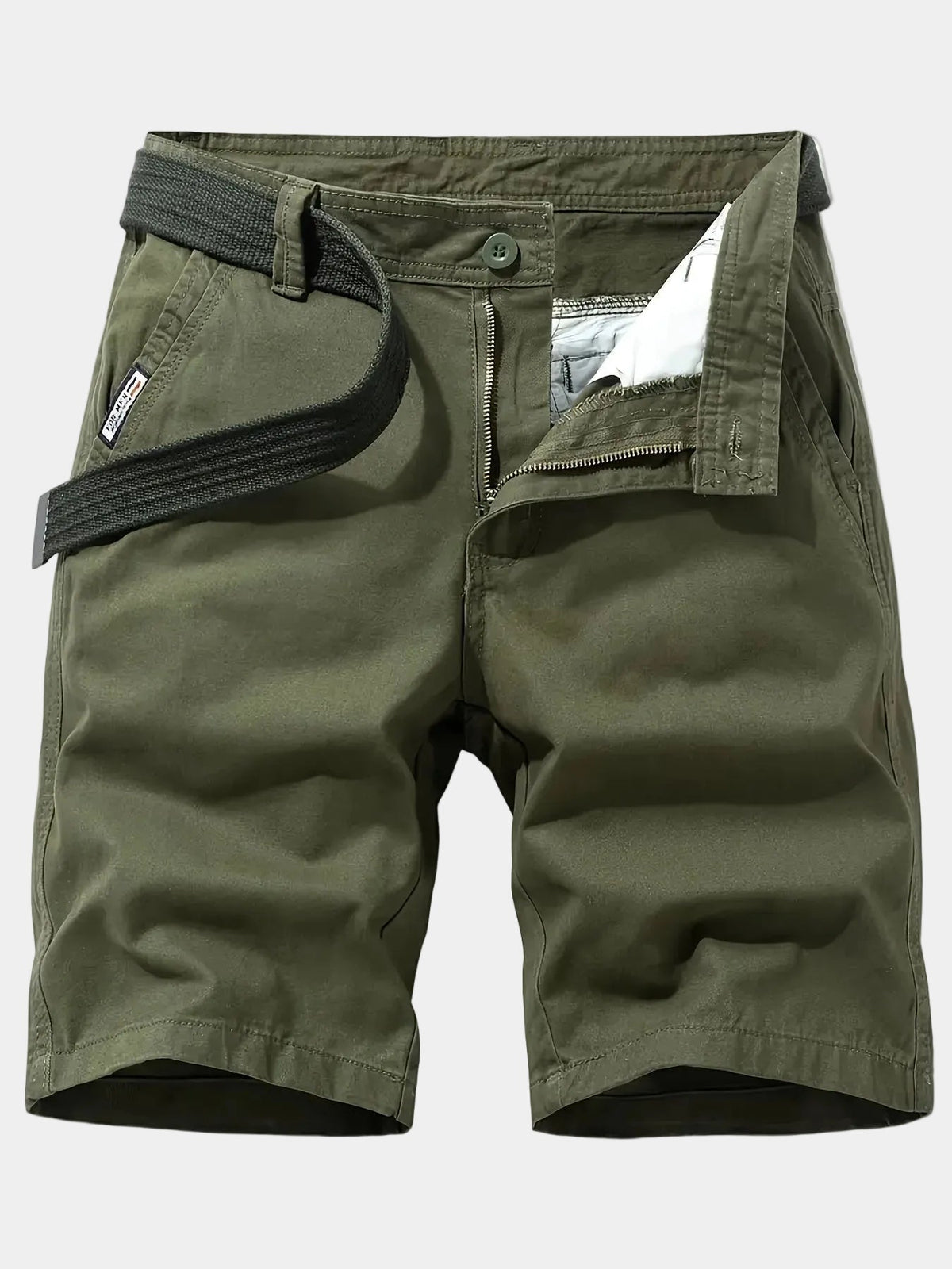 Short homme poches latérales, coloris Vert