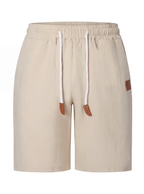 Short homme à cordon de serrage, coloris Beige