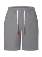 Short homme à cordon de serrage, coloris Gris clair