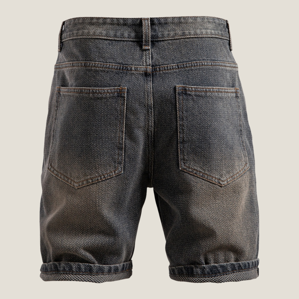 Short homme en jean, vue 3