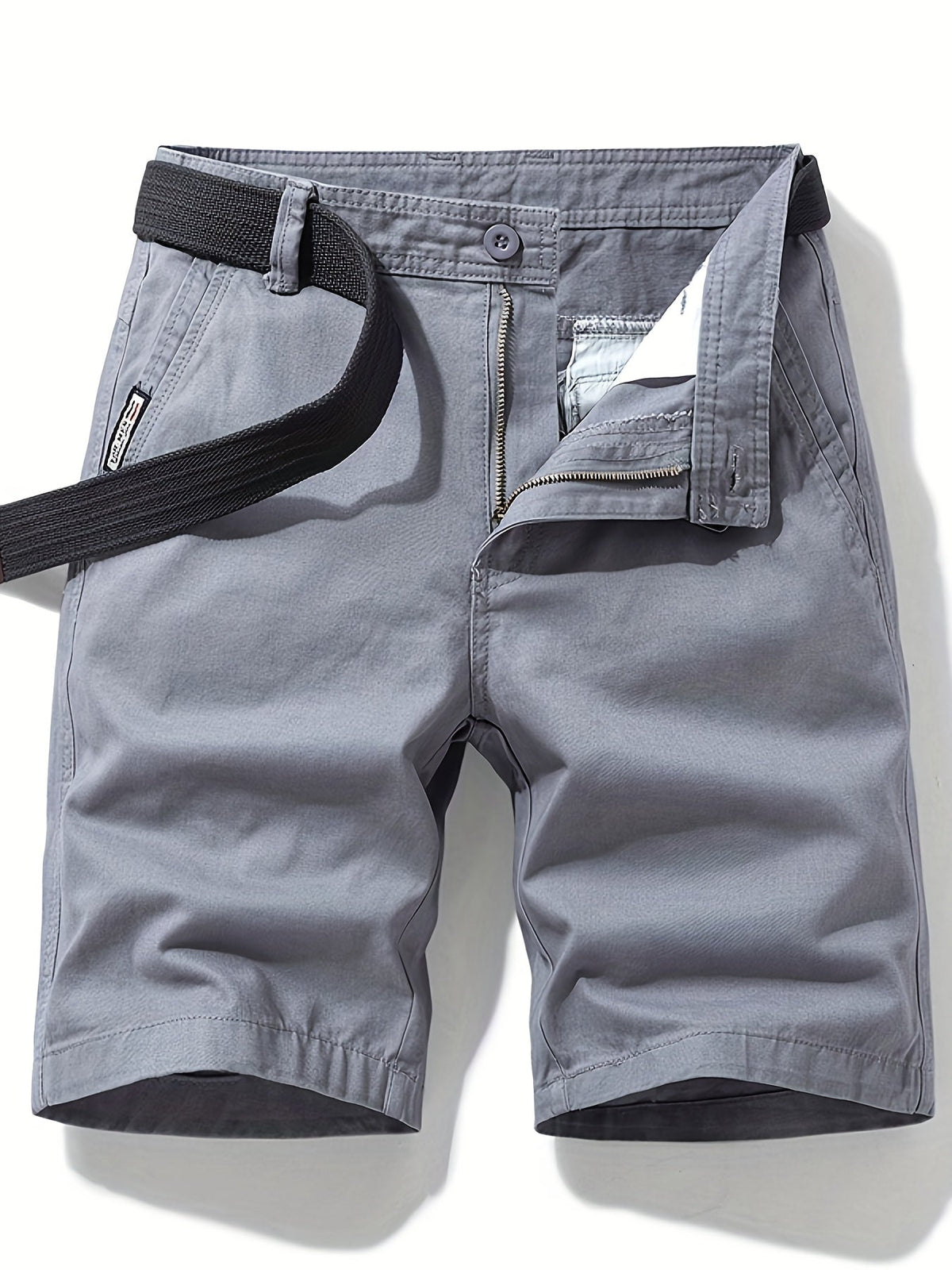 Short homme taille classique, coloris Gris