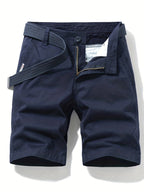 Short homme taille classique, coloris Bleu marine