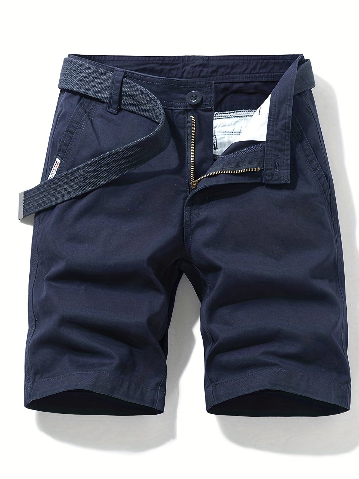 Short homme taille classique, coloris Bleu marine