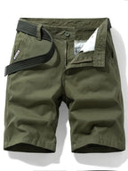 Short homme taille classique, coloris Vert fonce
