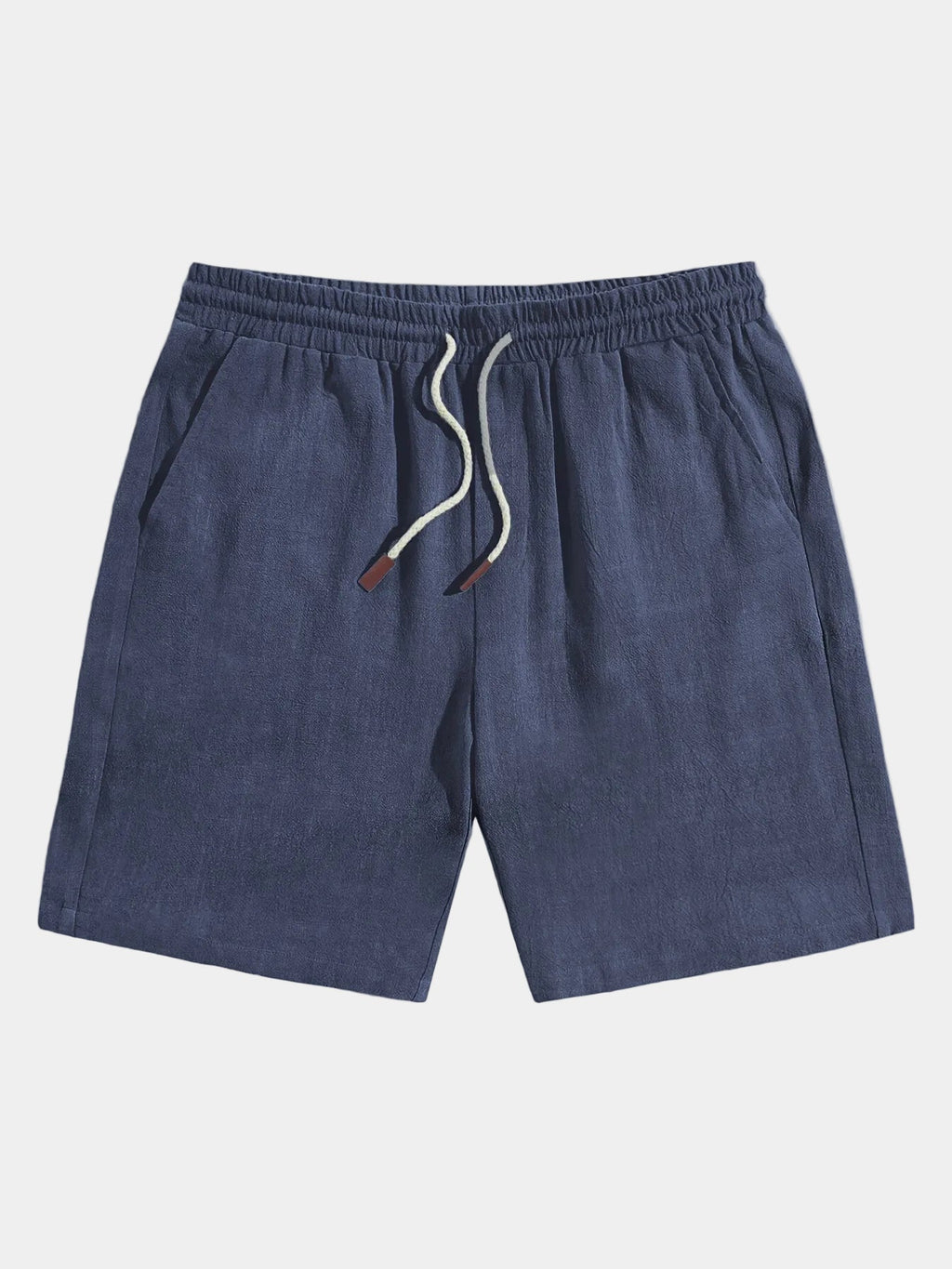 Short homme taille élastique, coloris Bleu