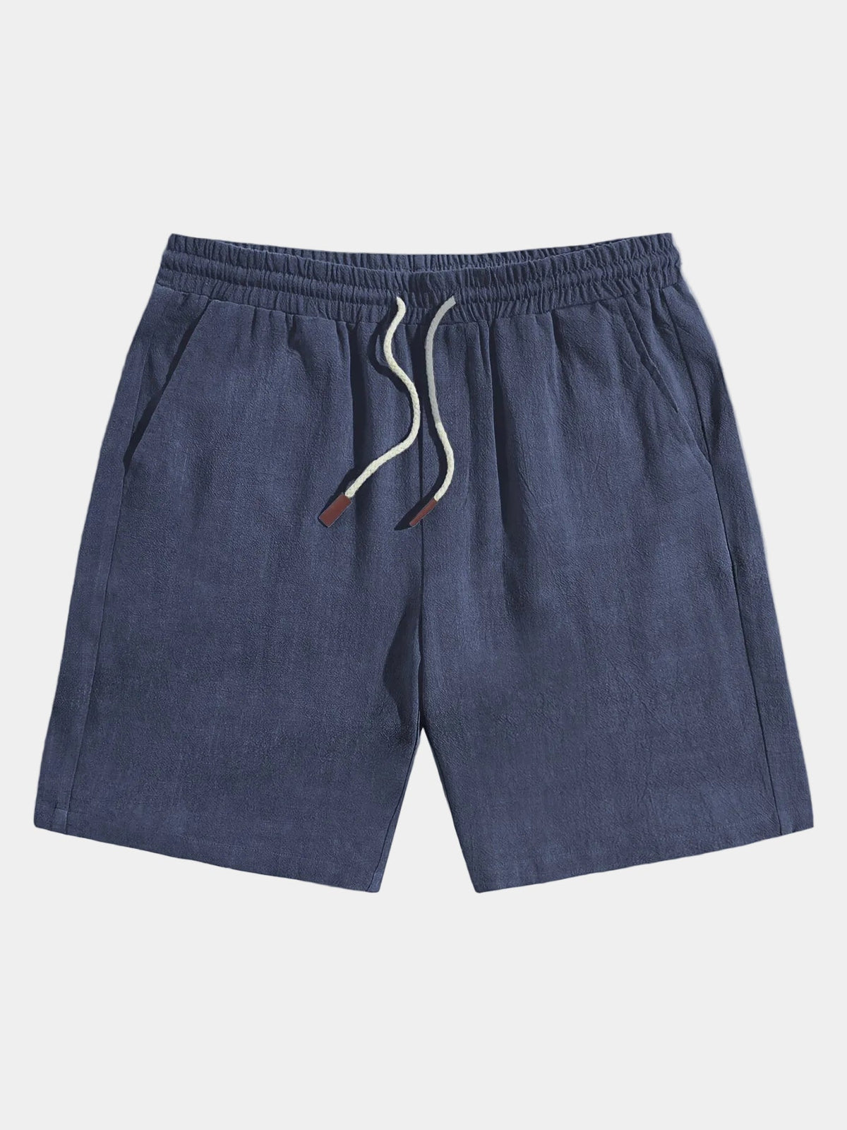 Short homme taille élastique, coloris Bleu