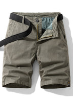 Short homme texturé, coloris Gris