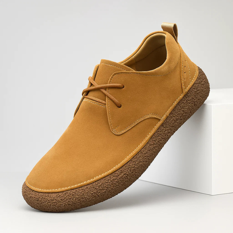 Souliers homme semelle épaisse, coloris Marron