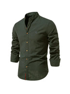Chemise pour homme pour le printemps, coloris Vert armée