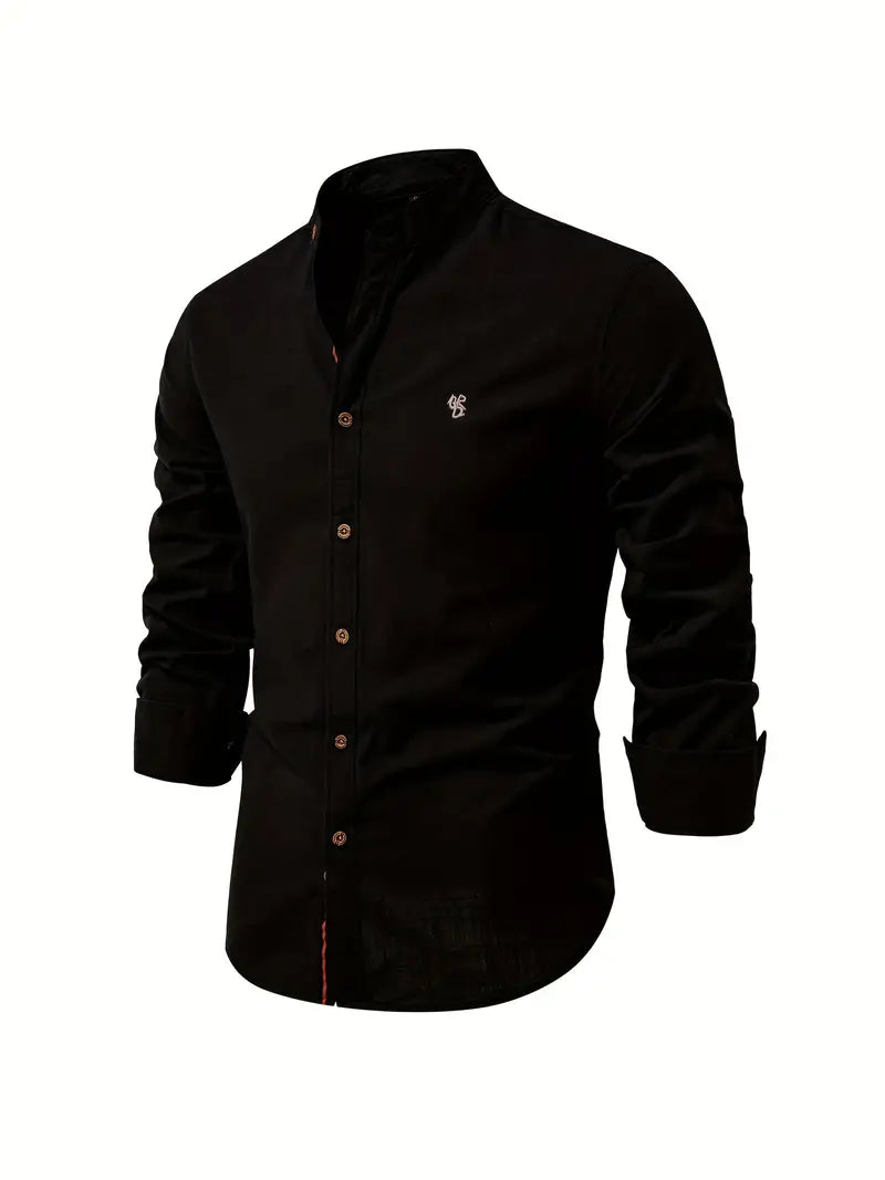 Chemise pour homme pour le printemps, coloris Noir