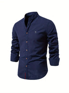 Chemise pour homme pour le printemps, coloris Bleu marine
